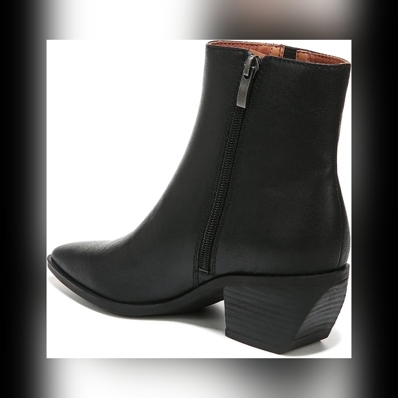 NWOT Franco Sarto "Smalls" Short Bootie- Black-Size 6 - Picture 3 of 7